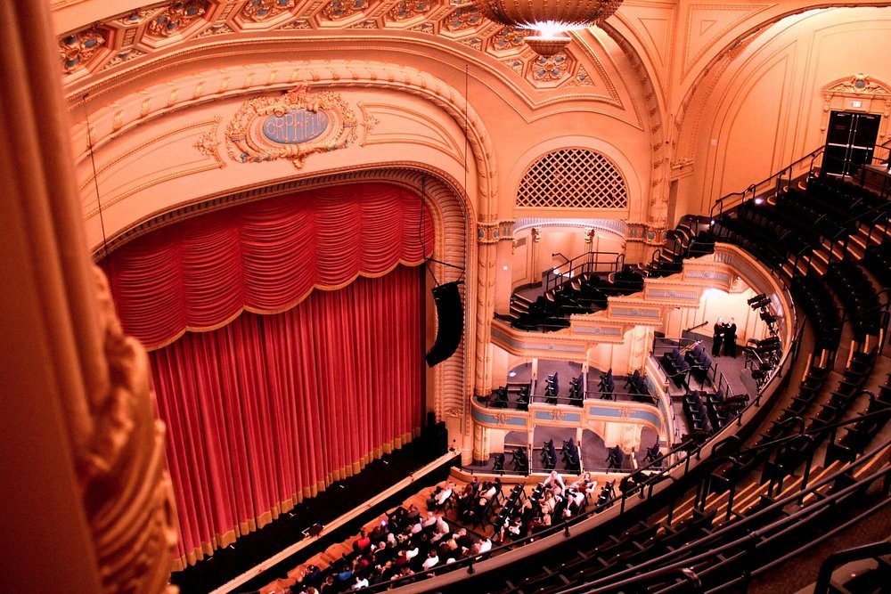 The interior of the Orpheum Theater during the festival